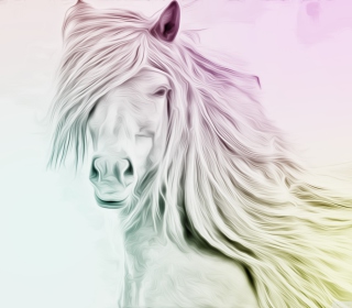 Horse Art - Obrázkek zdarma pro 208x208