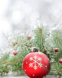 Das Christmas Decorations Wallpaper 128x160