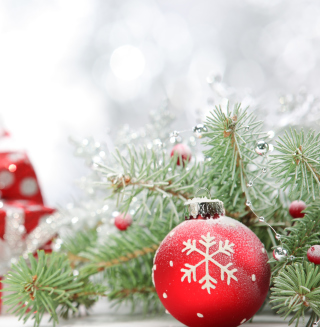 Christmas Decorations - Obrázkek zdarma pro 1024x1024