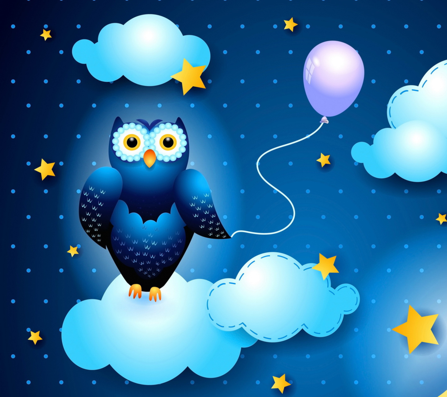 Night Owl wallpaper 1440x1280