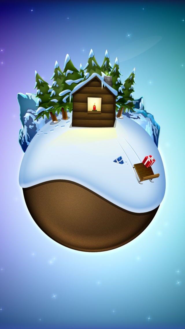 Sfondi Christmas On Earth 640x1136