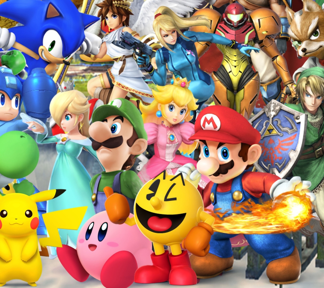 Sfondi Super Smash Bros 1080x960