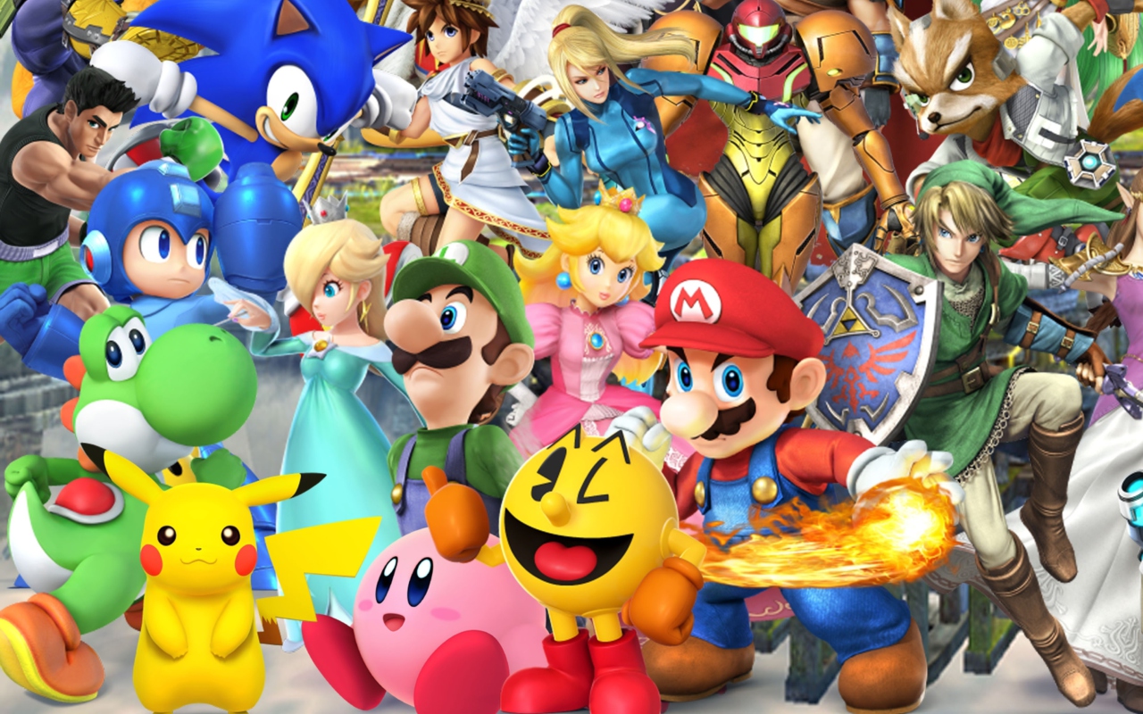 Fondo de pantalla Super Smash Bros 1280x800