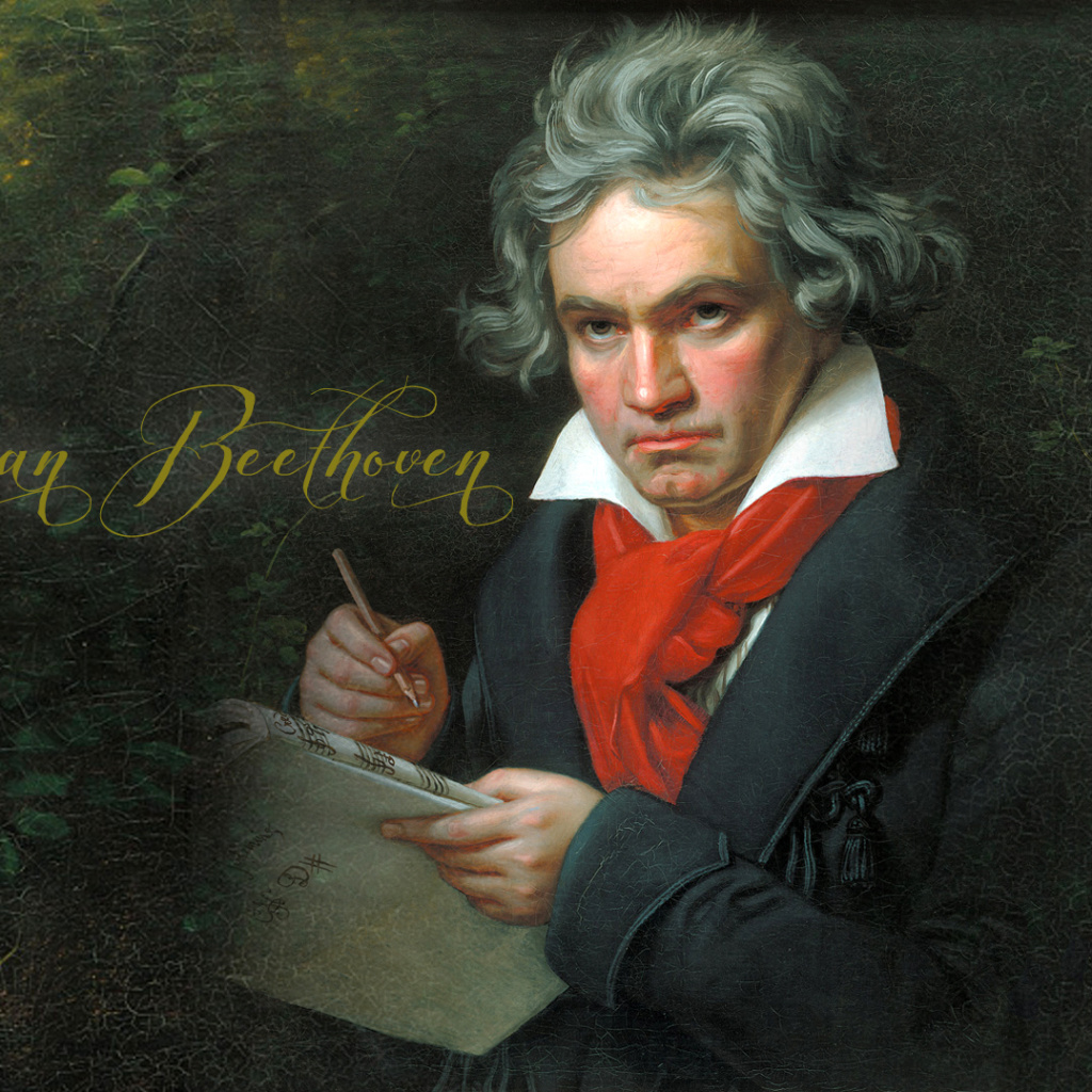 Обои Ludwig Van Beethoven 1024x1024