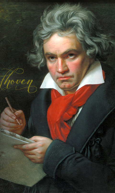 Screenshot №1 pro téma Ludwig Van Beethoven 480x800