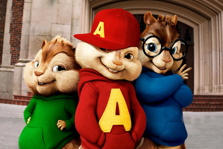 Screenshot №1 pro téma Alvin and the Chipmunks