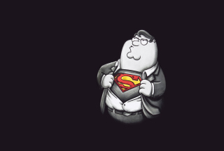Family Guy's Superman - Obrázkek zdarma pro Desktop Netbook 1366x768 HD