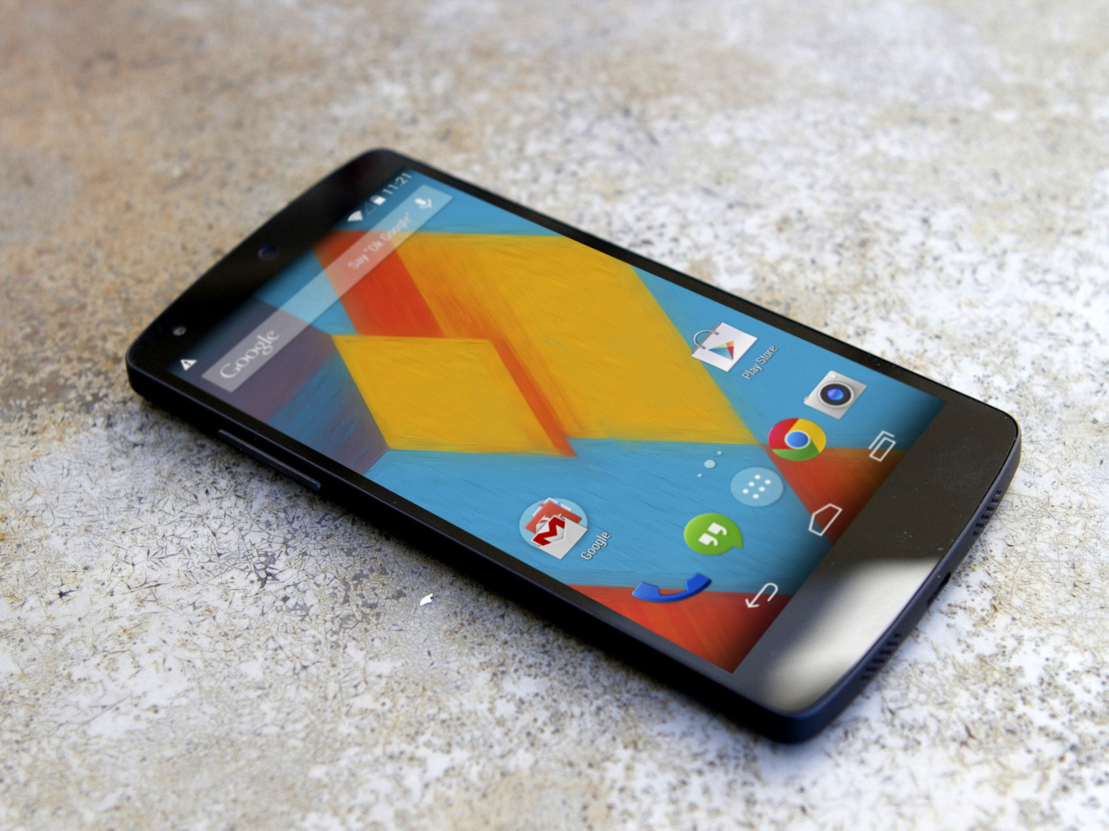 Screenshot №1 pro téma Google Nexus 5 Android 4 4 Kitkat 1600x1200