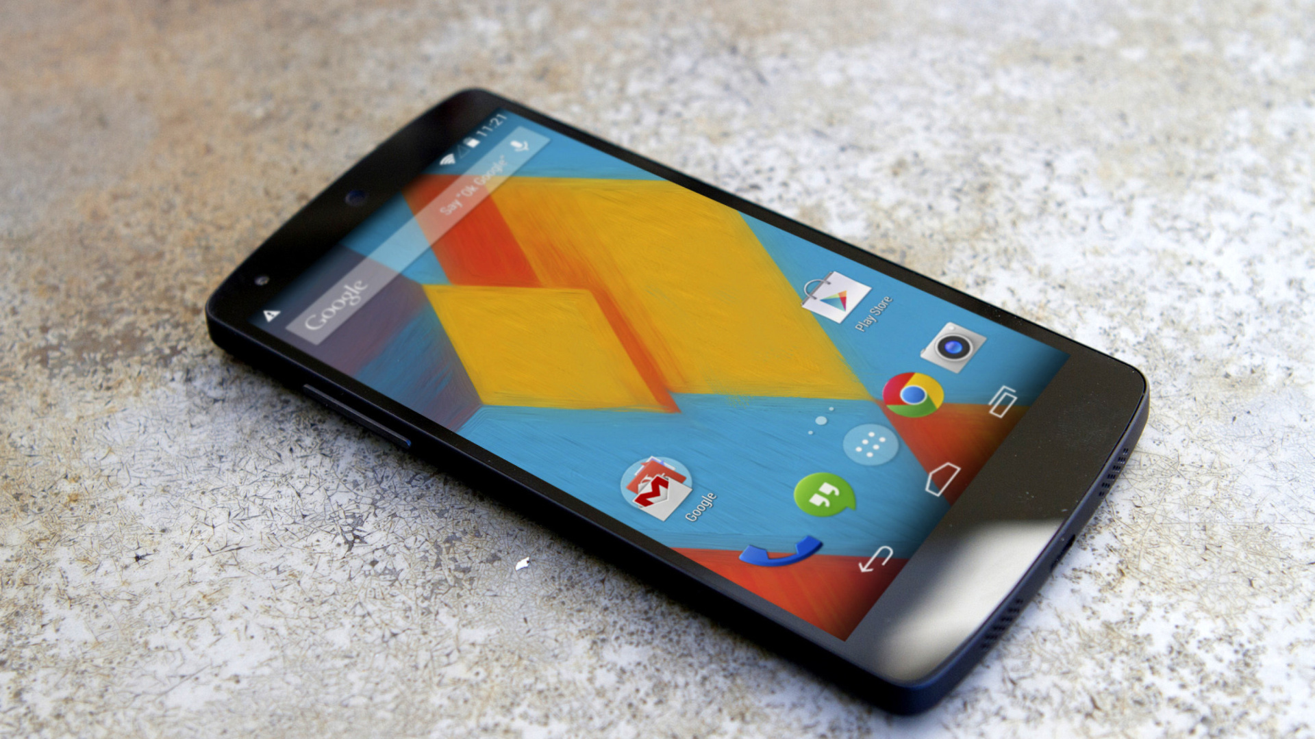Screenshot №1 pro téma Google Nexus 5 Android 4 4 Kitkat 1920x1080
