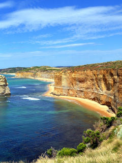 Excellent Ocean Landscape screenshot #1 240x320