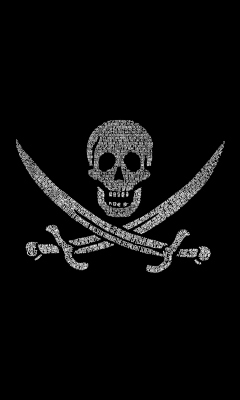 Sfondi Pirates Flag 240x400