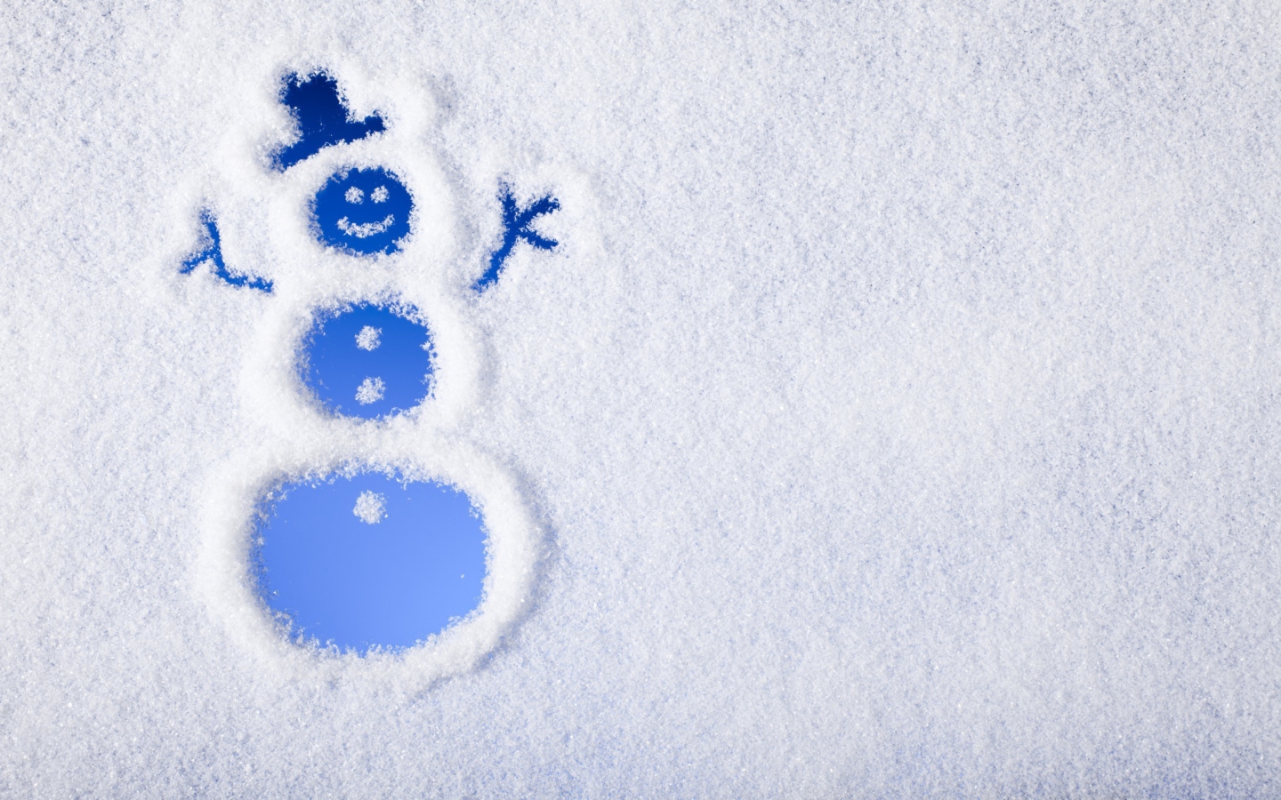 Screenshot №1 pro téma Winter, Snow And Snowman 1440x900