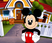 Das Mickey Mouse Wallpaper 176x144