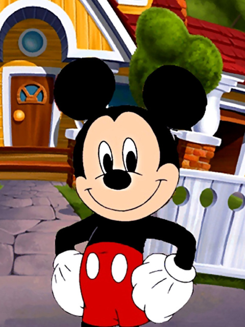 Mickey Mouse wallpaper 480x640