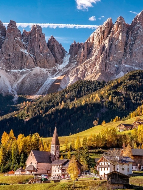 Das Villnoss South Tyrol Wallpaper 480x640