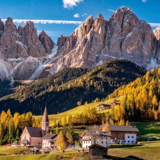 Villnoss South Tyrol sfondi gratuiti per 128x128