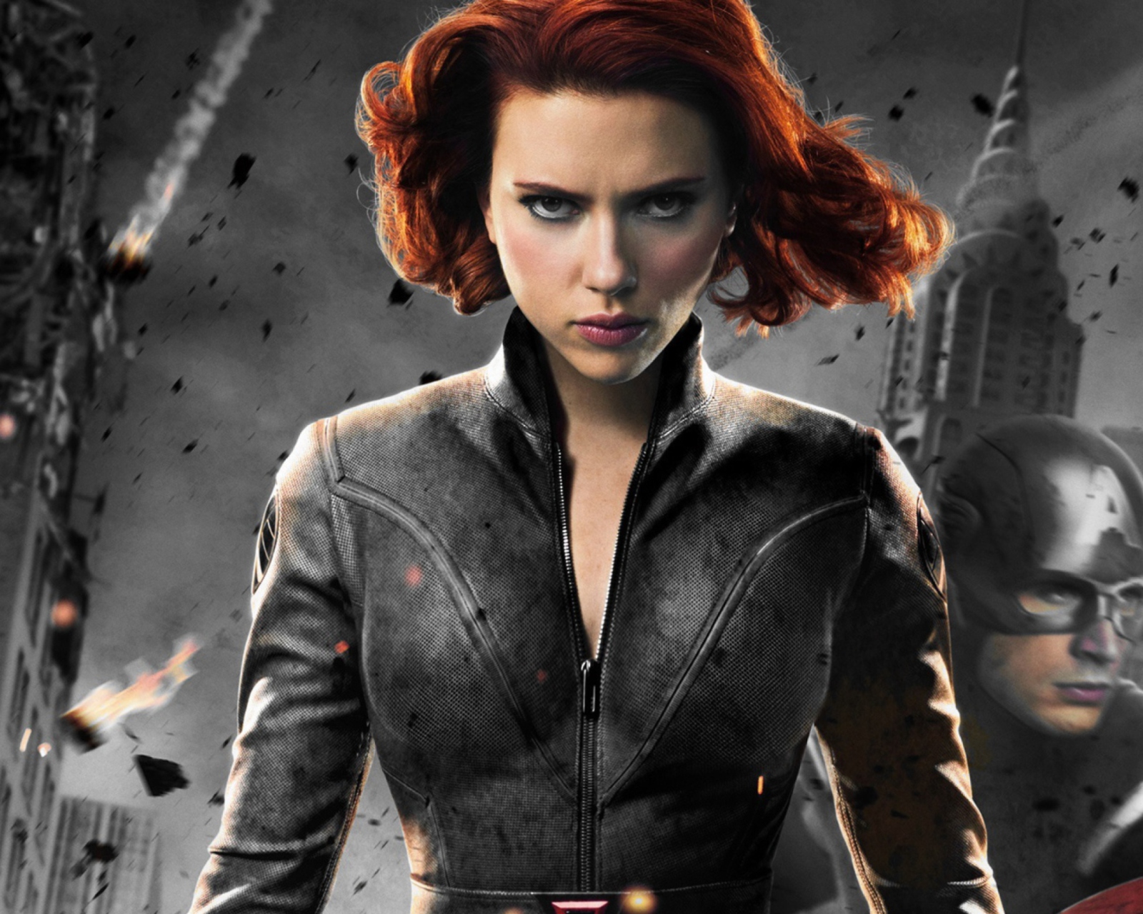 Screenshot №1 pro téma Black Widow - The Avengers 2012 1600x1280