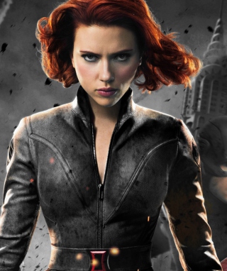 Black Widow - The Avengers 2012 - Obrázkek zdarma pro Nokia X2-02