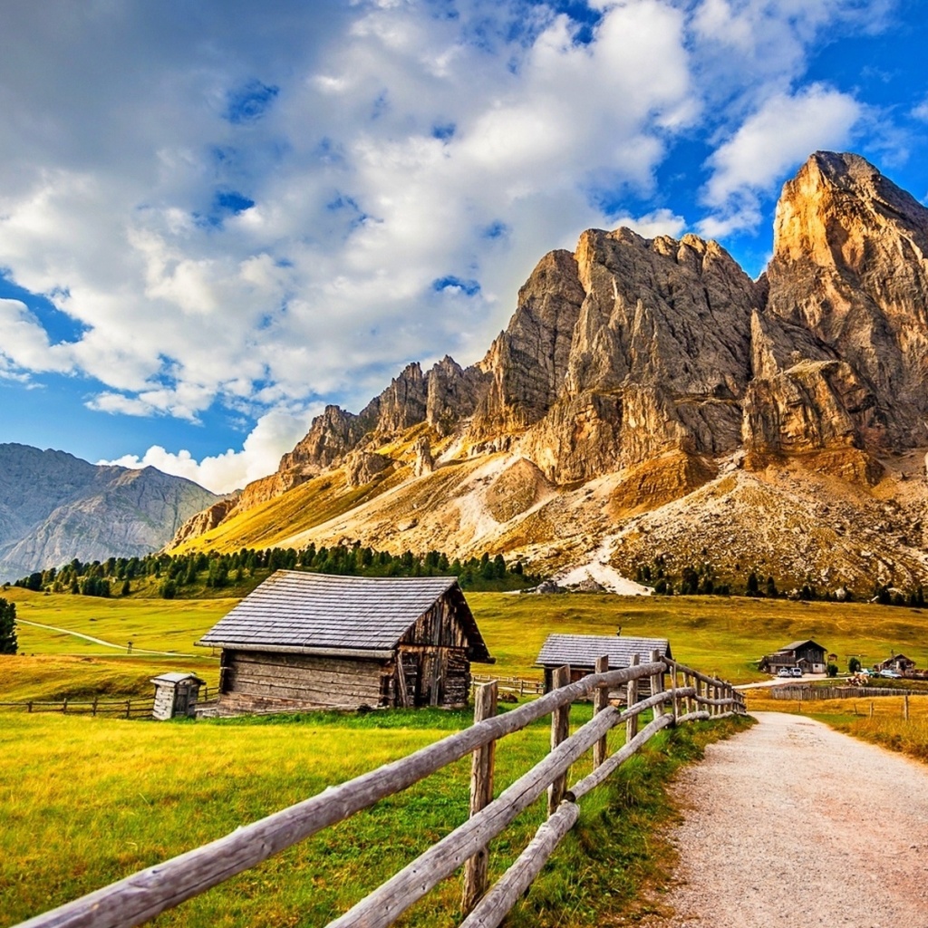 South Tyrol and Dolomites wallpaper 1024x1024