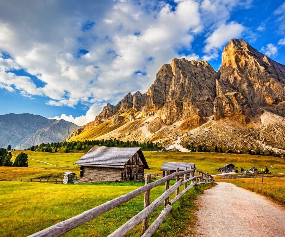 South Tyrol and Dolomites wallpaper 960x800