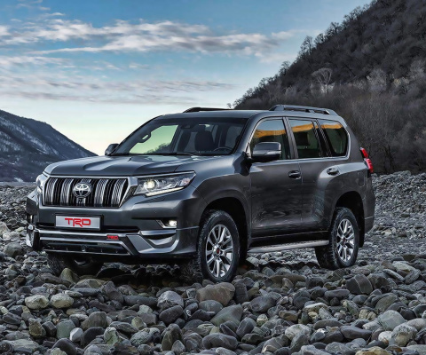 Обои 2019 Toyota Land Cruiser Prado 480x400