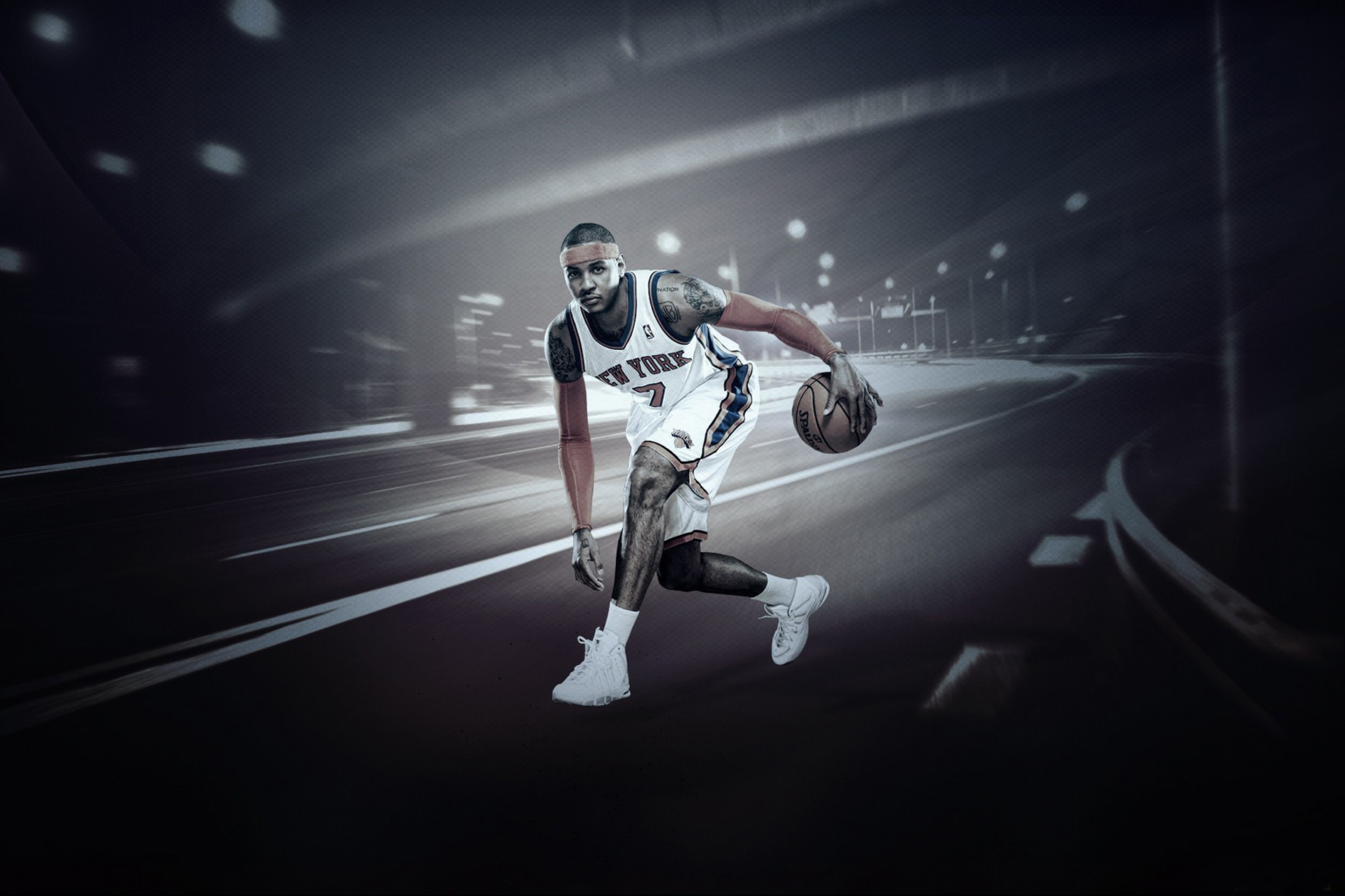 Carmelo Anthony from New York Knicks NBA wallpaper 2880x1920