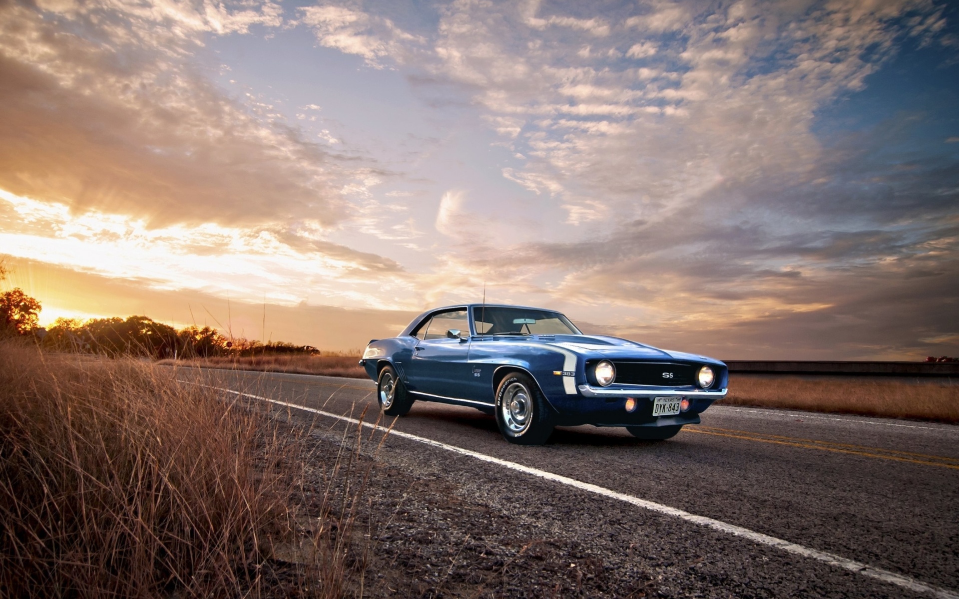 Fondo de pantalla Chevrolet Camaro SS 1920x1200