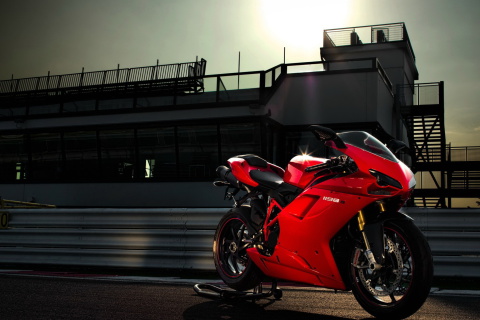 Screenshot №1 pro téma Bike Ducati 1198 480x320