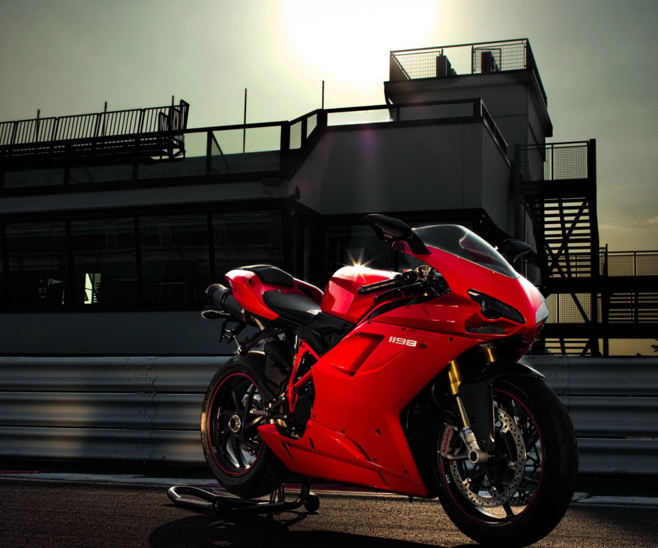 Fondo de pantalla Bike Ducati 1198 960x800