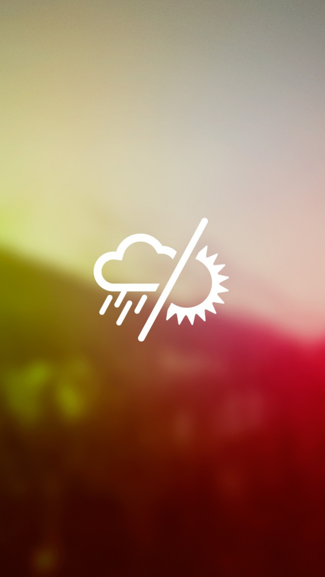 Screenshot №1 pro téma Rainy Or Sunny Weather 1080x1920