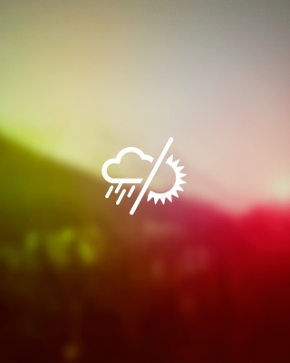 Kostenloses Rainy Or Sunny Weather Wallpaper für Nokia X3-02