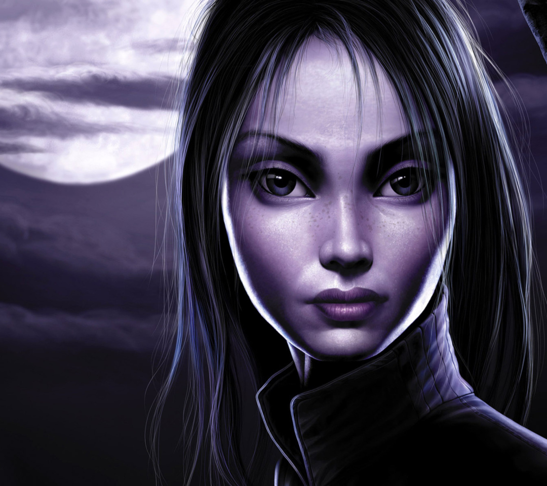 Screenshot №1 pro téma Moonlight Girl 1080x960