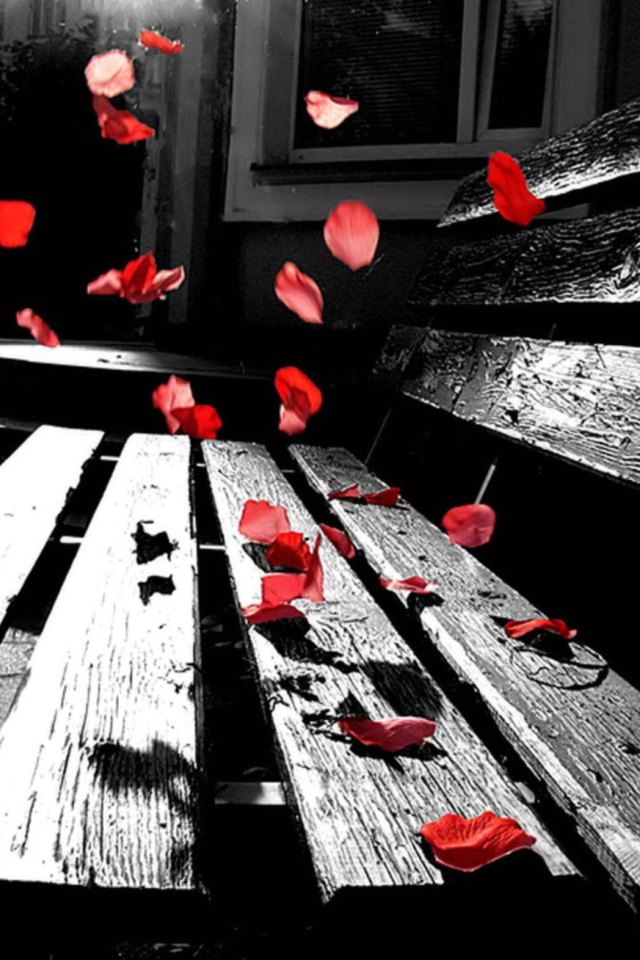 Screenshot №1 pro téma Romantic Red Petals 640x960