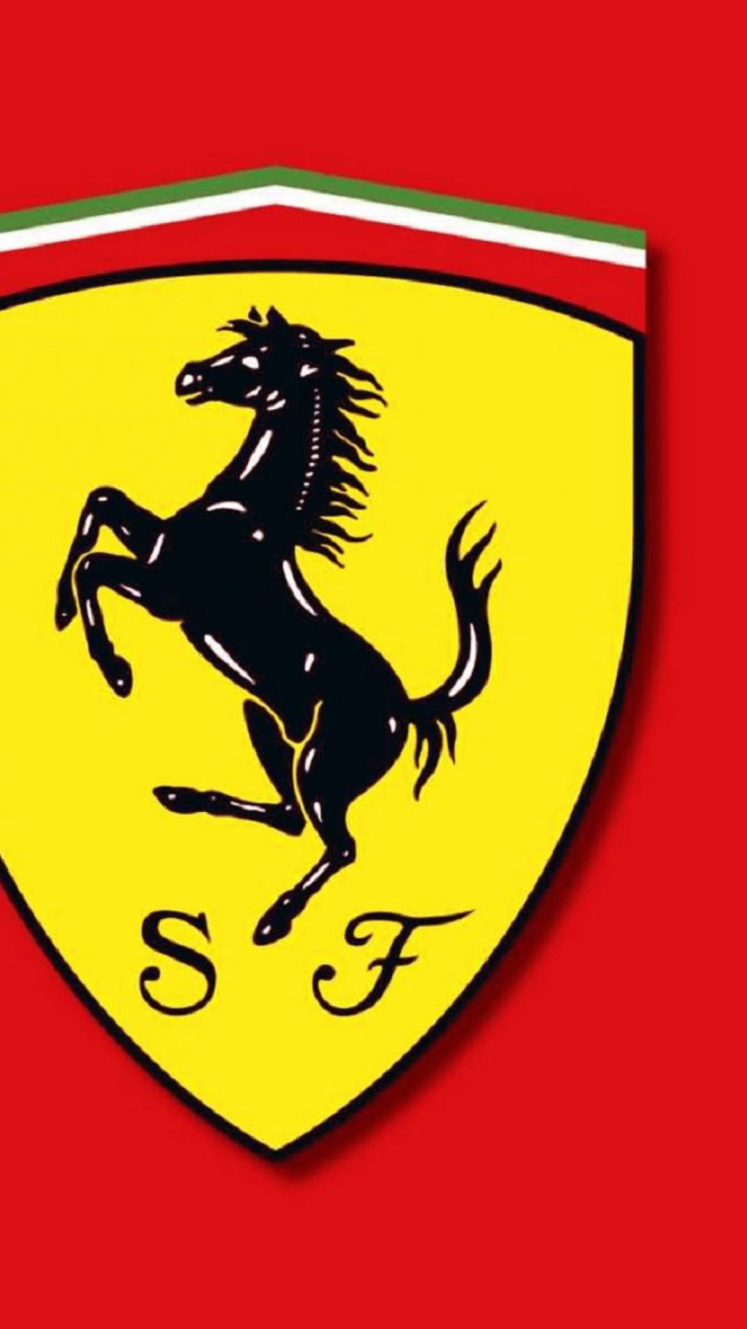 Fondo de pantalla Ferrari Emblem 1080x1920