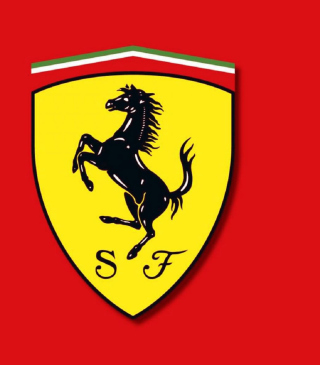 Kostenloses Ferrari Emblem Wallpaper für Nokia Asha 305