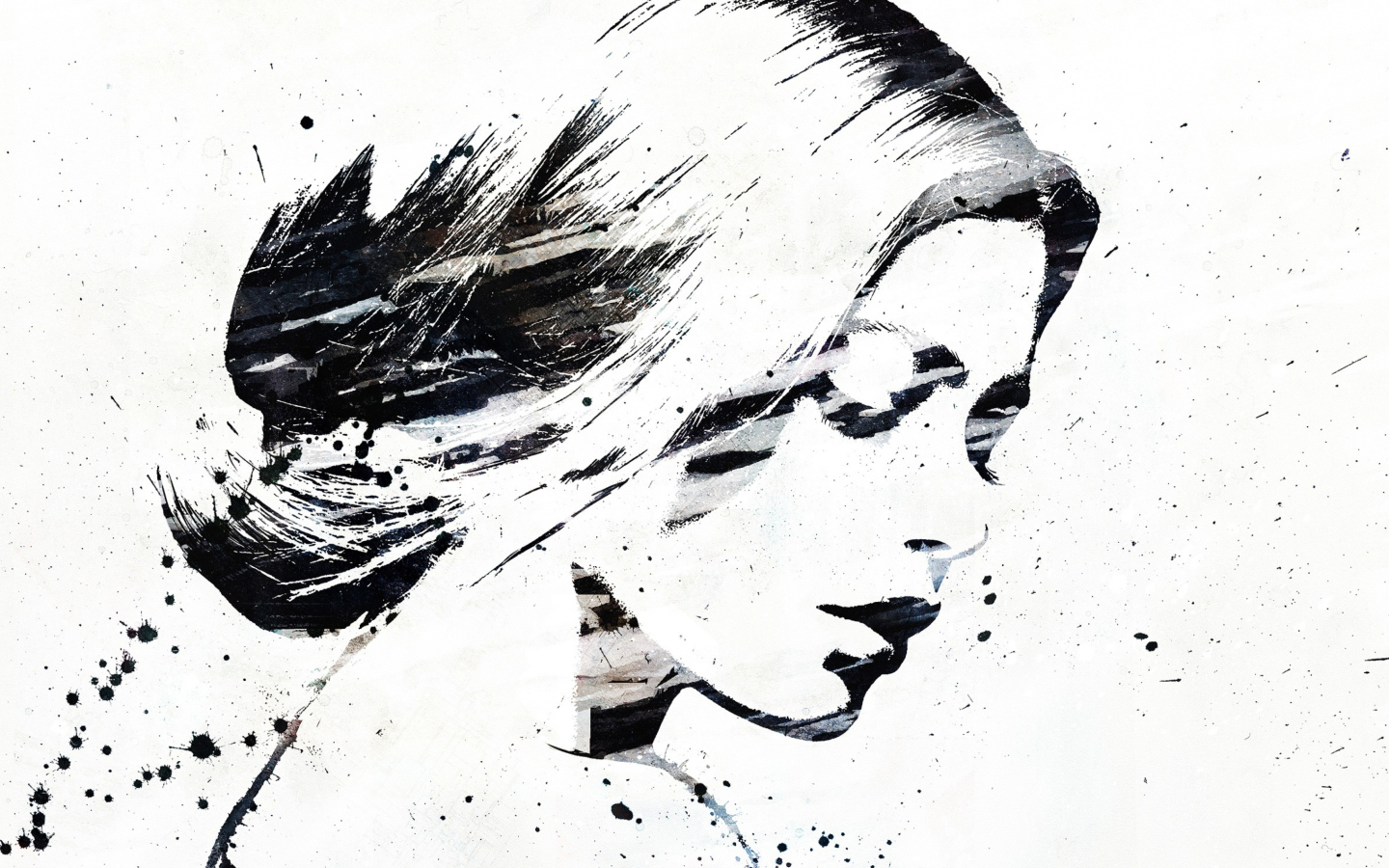 Sfondi Catherine Zeta Jones Graffiti 1440x900