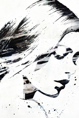 Screenshot №1 pro téma Catherine Zeta Jones Graffiti 320x480