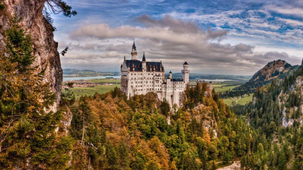 Fondo de pantalla Bavaria Neuschwanstein Castle 1280x720
