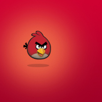 Fondo de pantalla Angry Birds Red 208x208
