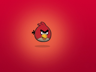 Screenshot №1 pro téma Angry Birds Red 320x240