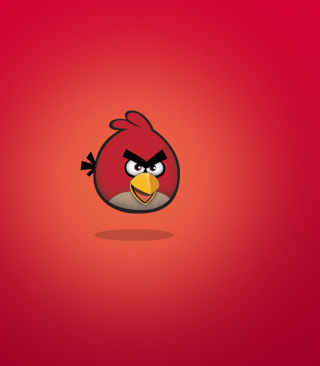 Angry Birds Red - Obrázkek zdarma pro 132x176