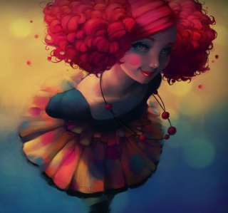Fantasy Girl - Obrázkek zdarma pro iPad mini 2