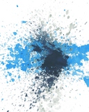 Splashes Of Blue wallpaper 128x160