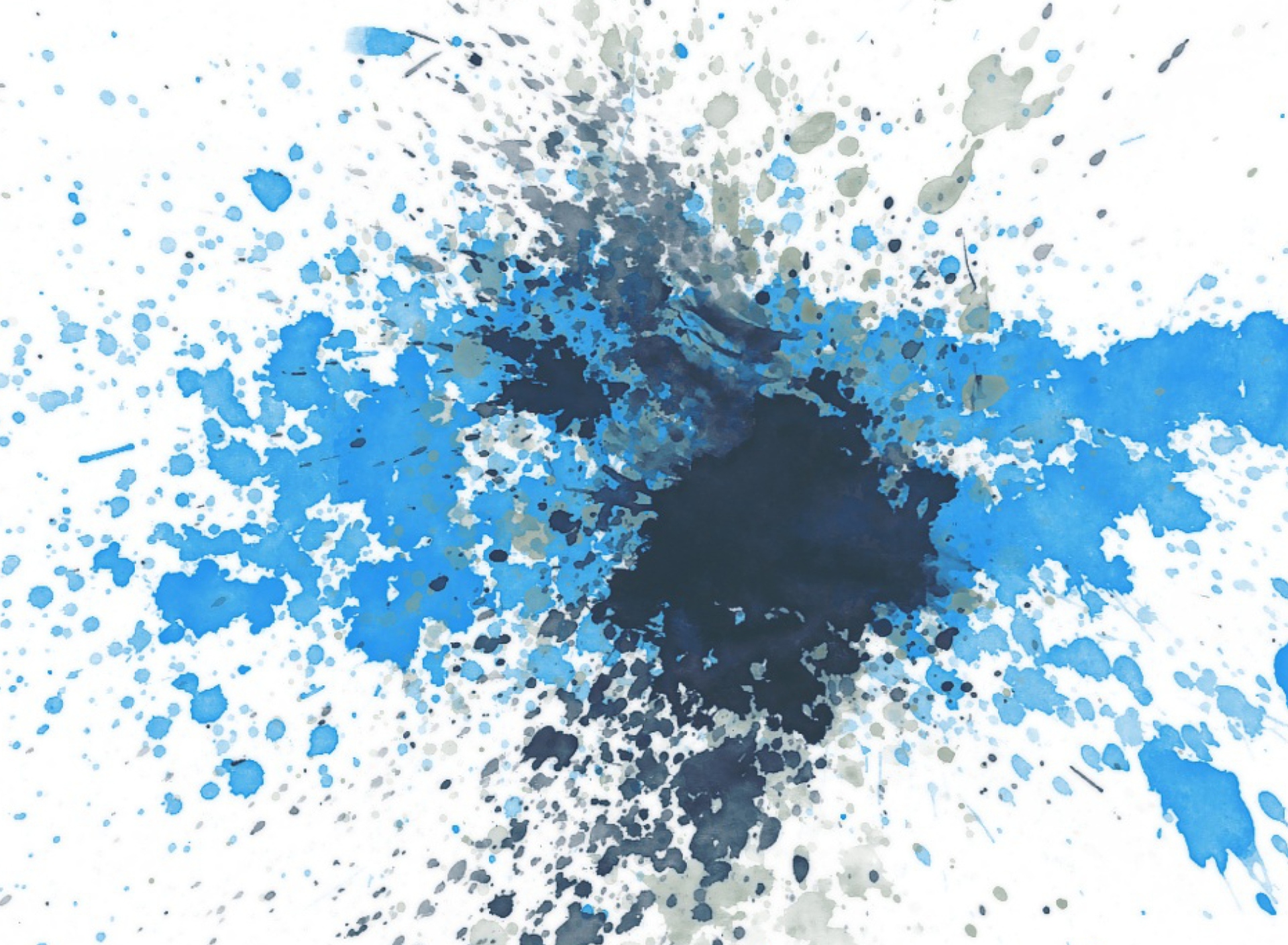 Screenshot №1 pro téma Splashes Of Blue 1920x1408