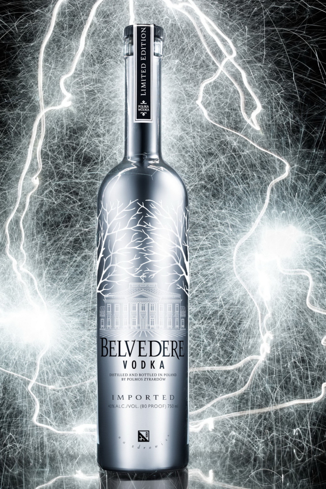 Обои Belvedere Vodka 640x960