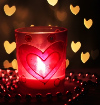 Free Love Candle Picture for iPad 3