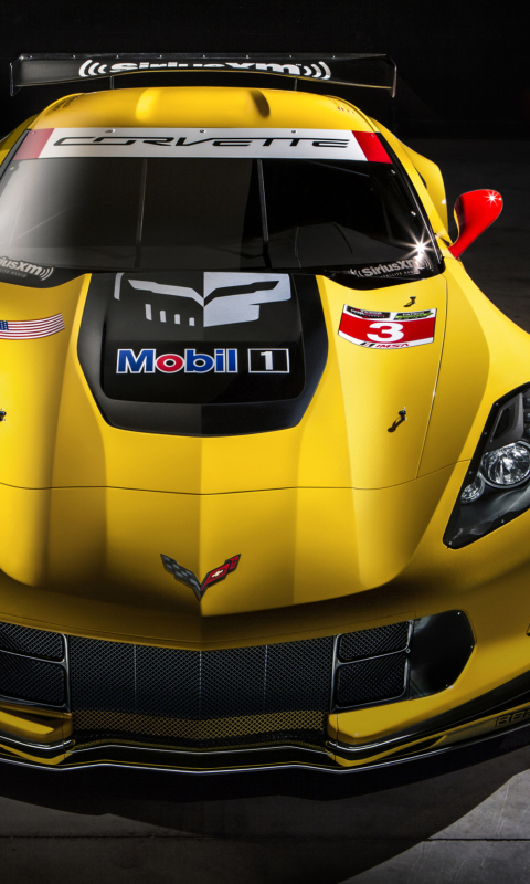 Обои Corvette 480x800