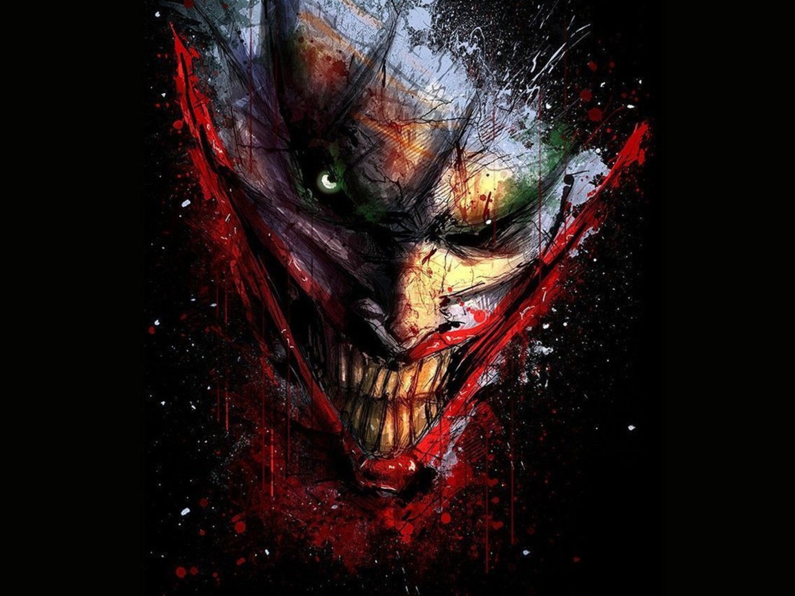 Das Joker Batman Wallpaper 1152x864