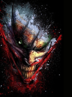 Screenshot №1 pro téma Joker Batman 240x320