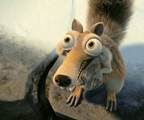 Screenshot №1 pro téma Squirrel From Ice Age 480x400